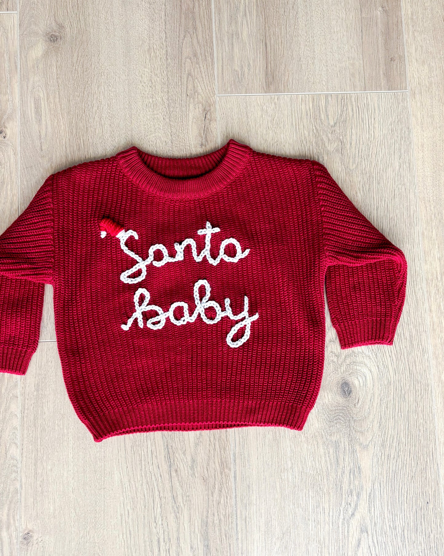 Santa baby jumper