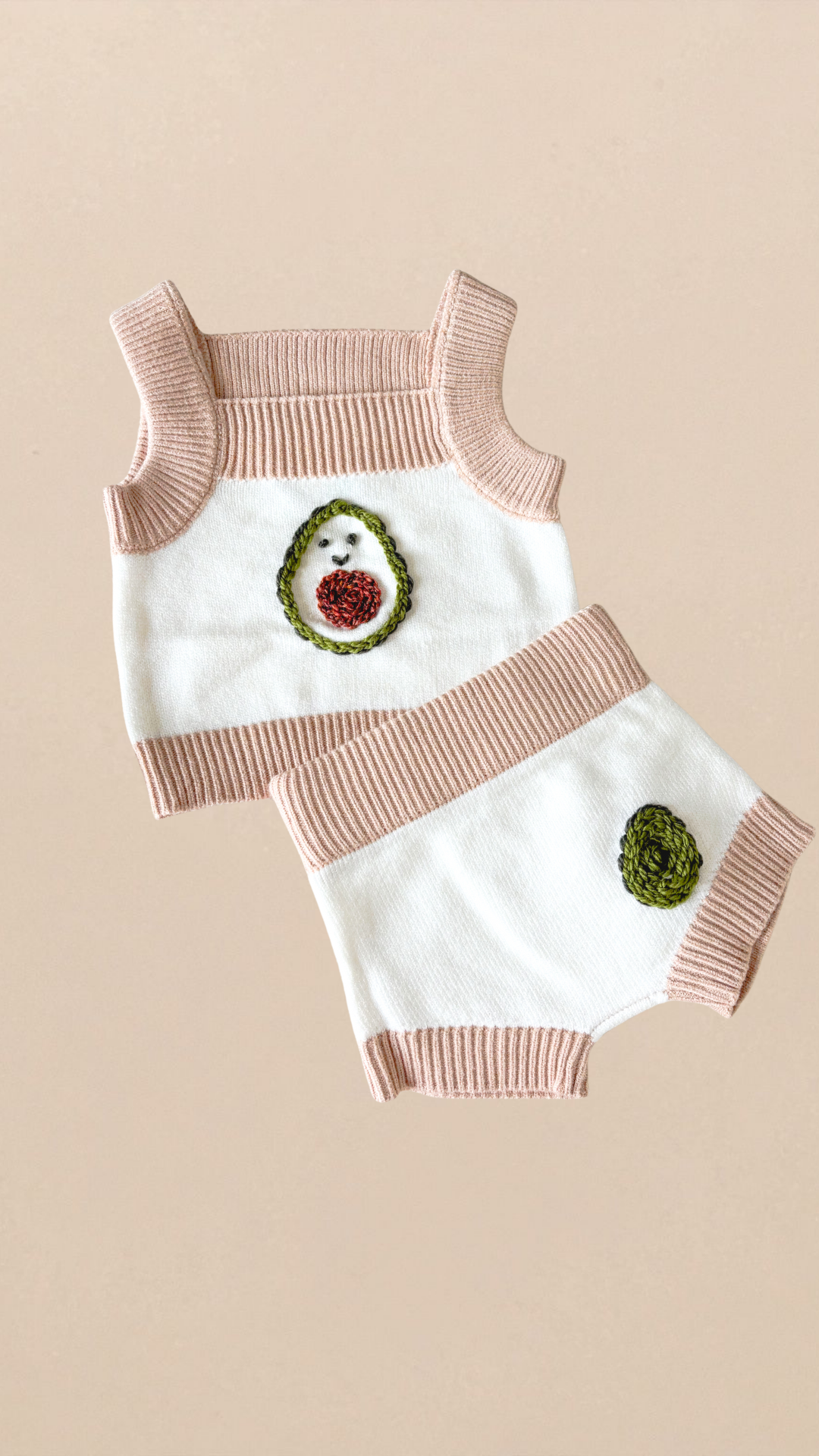 Avacado knit set
