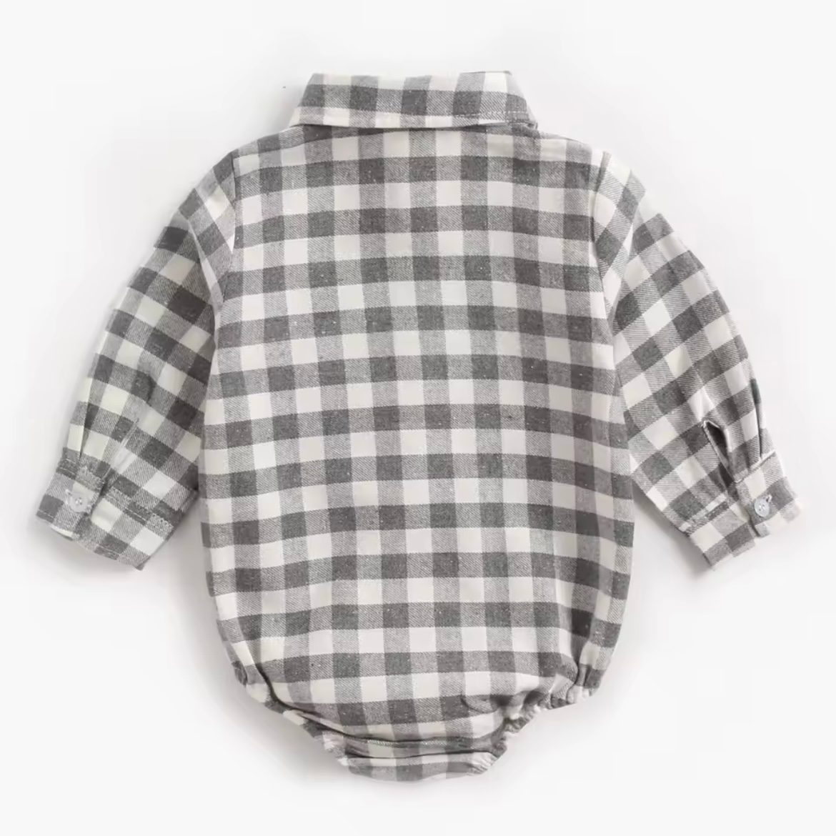Sweetheart Plaid Romper