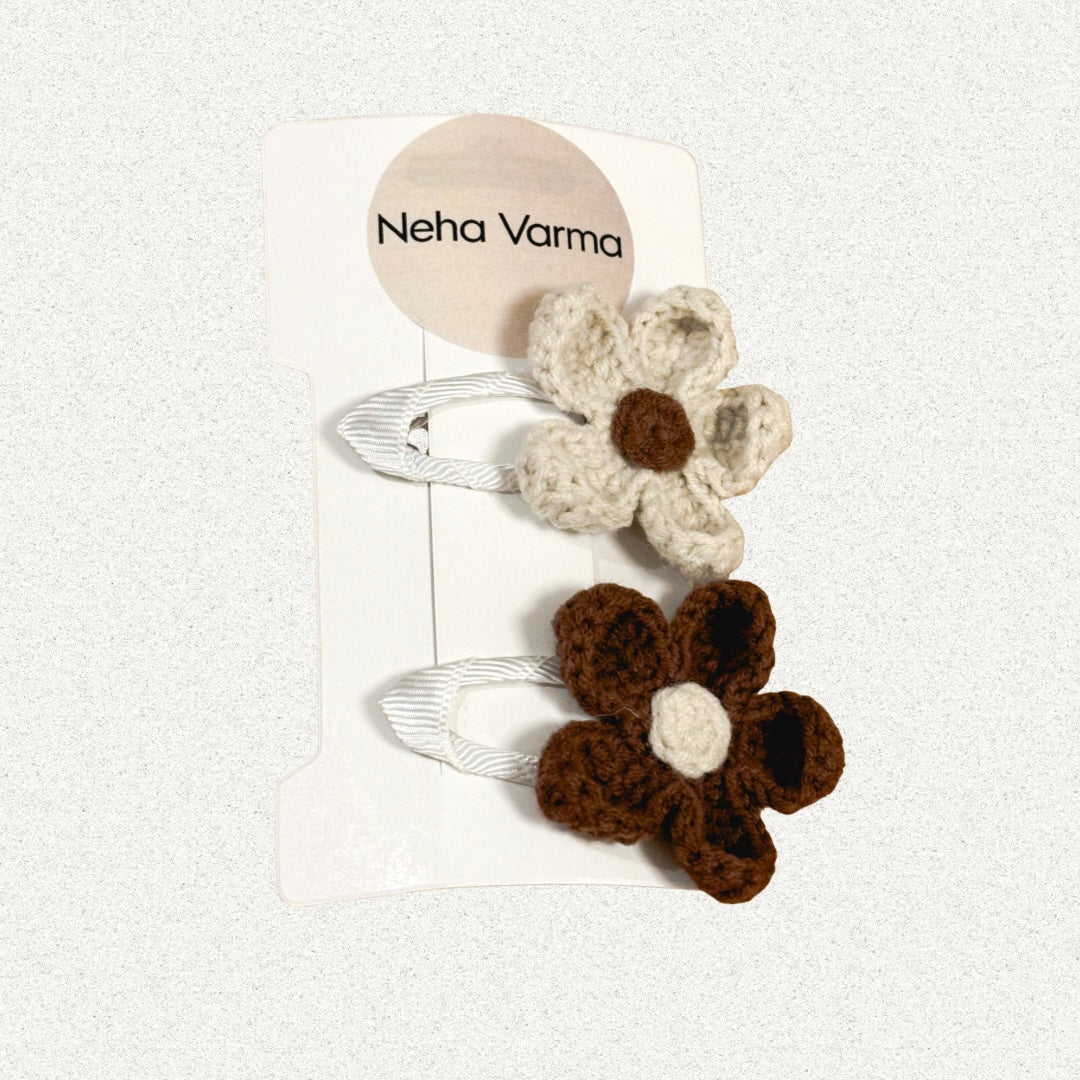 Cocoa & Cream Daisy Duo