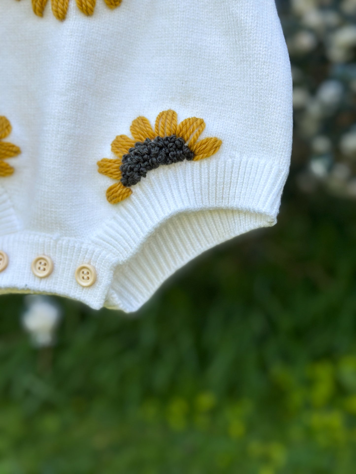 Sunflower Personalised Romper