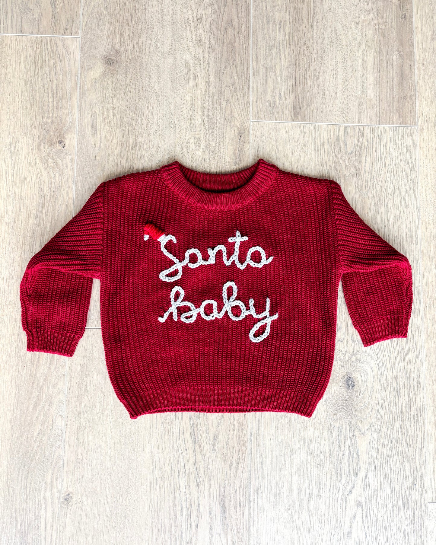 Santa baby jumper