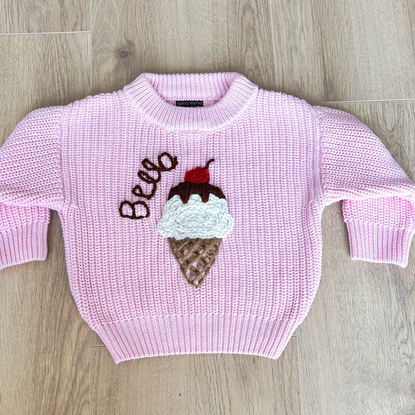 Ice cream jumper(chunky knit)