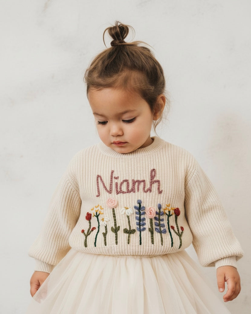 Oat Wildflower jumper