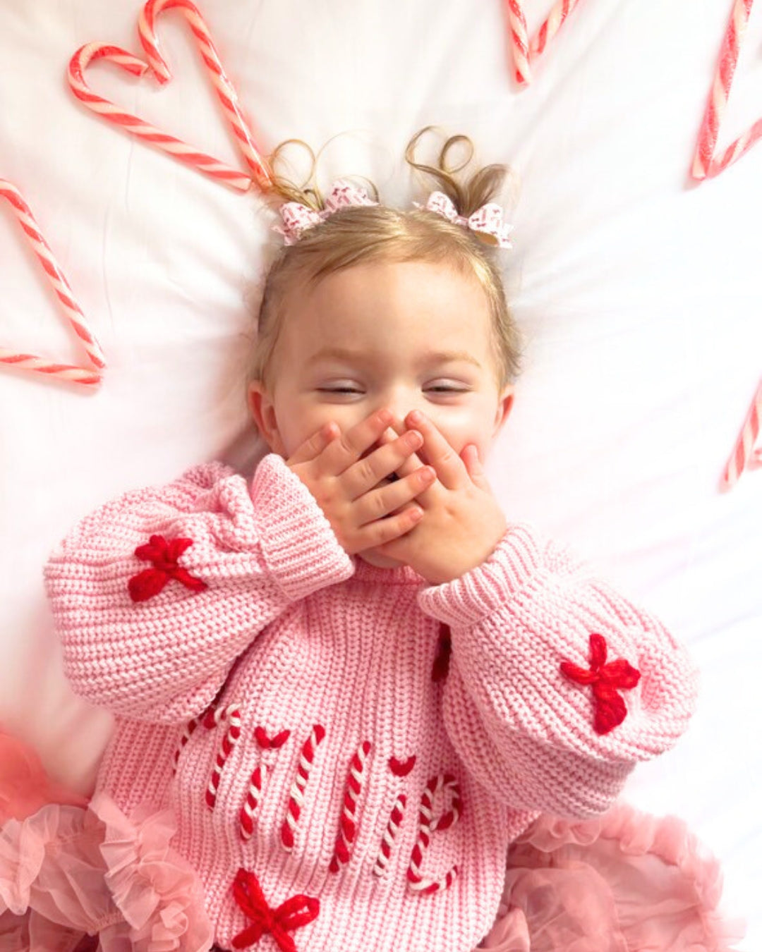 Pink Candy Cane jumper